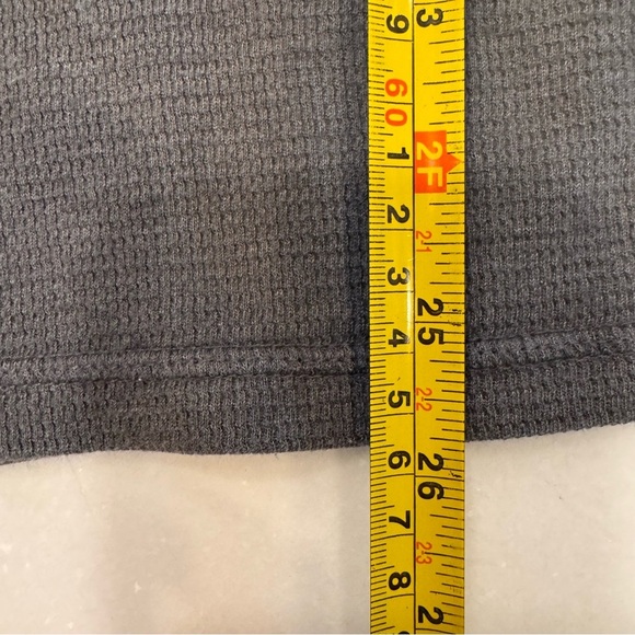 Polo Ralph Lauren Men's Grey Waffle Knit Thermal Crew-Neck Long Sleeve Shirt S - Picture 8 of 11